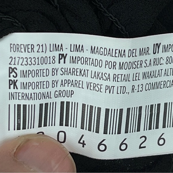 NWT FOREVER 21 Long Black Smocked Stretchy Dress Cami Straps Size 0X - Picture 10 of 16